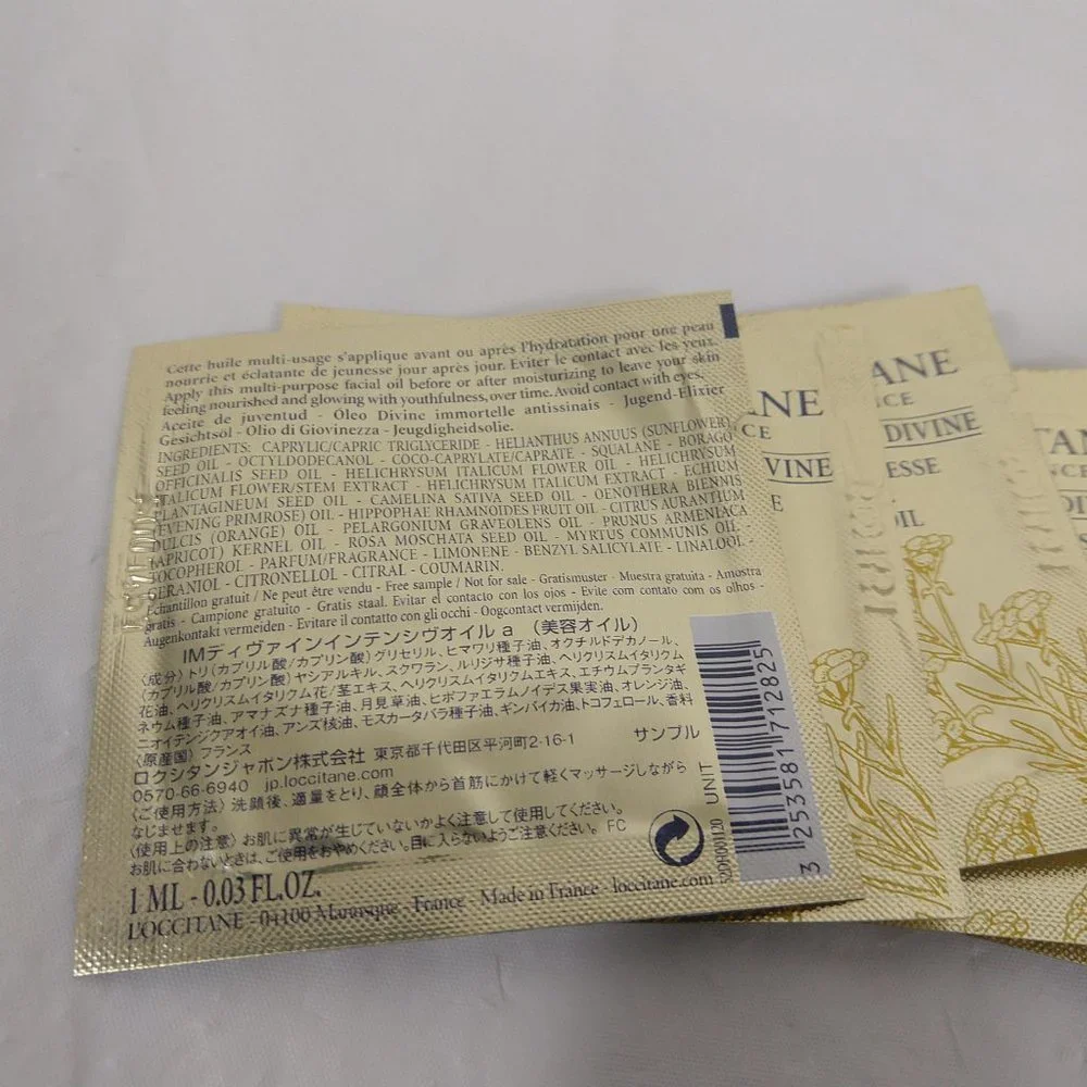 L’Occitane Immortelle Divine Youth Oil Samples X 10 NEW